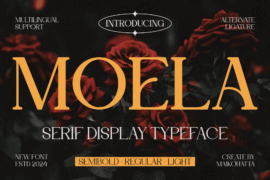 MOELA Font Family