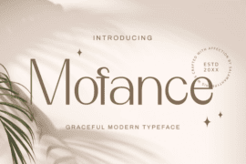 Mofance Font