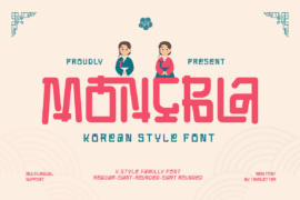 MONCBLA Trial Font