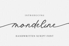 Mondeline Font
