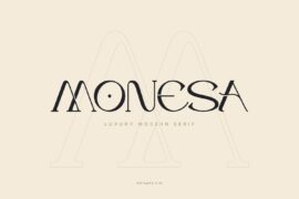 MONESA Font