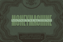 Moneymachine PERSONAL Font Family