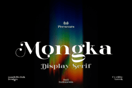 Mongka Demo Font
