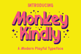 Monkey Kindly Font