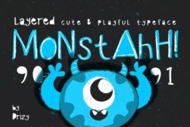 Monstahh Font