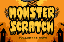 Monster Scratch – Personal use Font