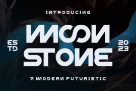 MOON STONE Font