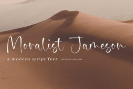 Moralist Jameson Font