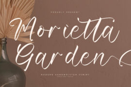 Morietta Garden DEMO VERSION Font Family