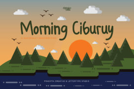 Morning Ciburuy Font