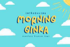 Morning Ginka Font