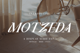 Motzeda Font Family
