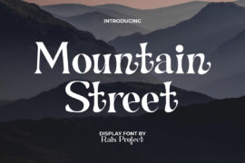 Mountain Street Demo Font