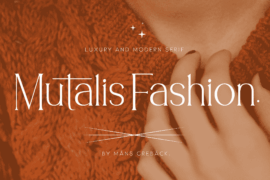 Mutalis Fashion PERSONAL USE Font