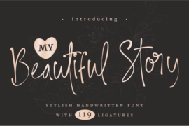 My Beautiful Story Font
