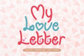 My Love Letter Font