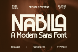 NABILA Font