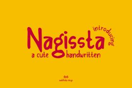 Nagissta Demo Font