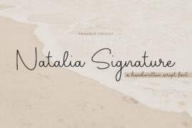Natalia Signature Font
