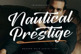 Nautical Prestige DEMO VERSION Font Family