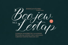 NCL Boojew Lestap Font