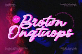 NCL Broton Onqtuops Font