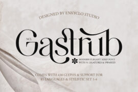 NCL Gastrub Font