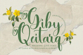 NCL Giby Qeitarq Font