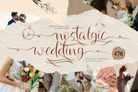NCL Nostalgic Wedding Font