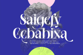 NCL Saigefy Cebahixa DEMO Font