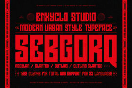 NCL Sebgorq Font