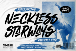 Neckless Starways Font