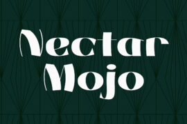 Nectar Mojo Font