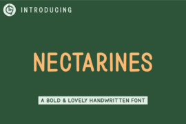 Nectarines Font