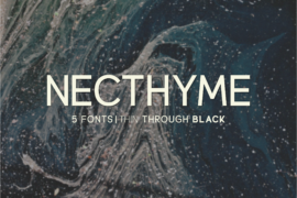 Necthyme Font Family