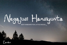 Negajusi Hamsiyunta Font