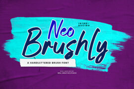 Neo Brushly Personal Use Font