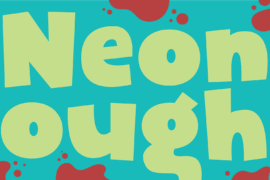 Neon Coughs DEMO Font
