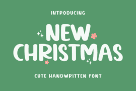 New Christmas Font