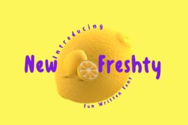 New Freshty – Demo Font