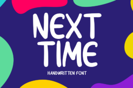 Next Time Font