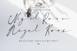 Nigel Roos Demo Font