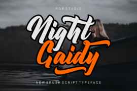 Night Gaidy Font