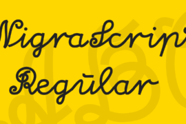 NigraScript Font