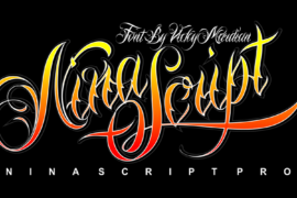 Nina Script Demo Font
