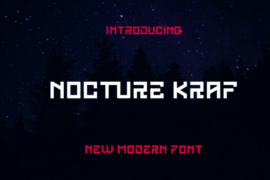 Nocturne Kraft Font