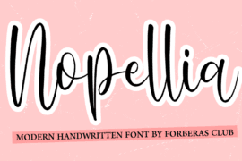 Nopellia Font