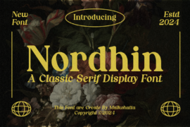 Nordhin Font Family