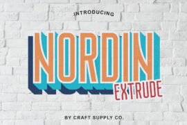 Nordin Demo Font