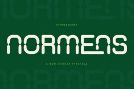Normens DEMO VERSION Font Family